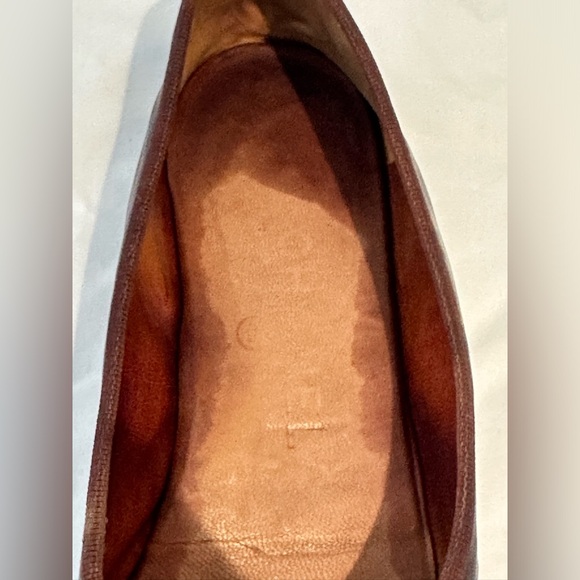 Vintage Chanel Brown Ballet Flats - sz 37 - Picture 5 of 11